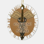Coole kardiale Nurse Caduceus Ornament (Links)