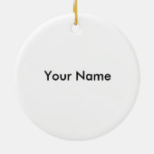 Coole kardiale Nurse Caduceus Ornament (Hinten)