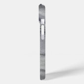 Coole Karkohle Grau Abstrakte Aquarellmalerei Case-Mate iPhone Hülle (Rückseite / Links)