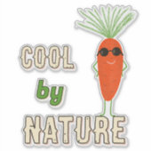 Coole Karottensammlung Aufkleber (Vorderseite)