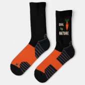 Coole Karottensammlung Socken (Links)