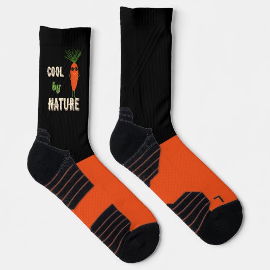 Coole Karottensammlung Socken (Rechts)