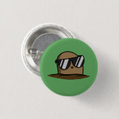 Coole Kartoffel Button (Vorne & Hinten)