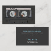 Coole Kassetten-Band-Geschäfts-Karten für DJ Visitenkarte (Vorne/Hinten)