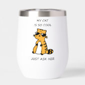 Coole Katze (Rückseite)