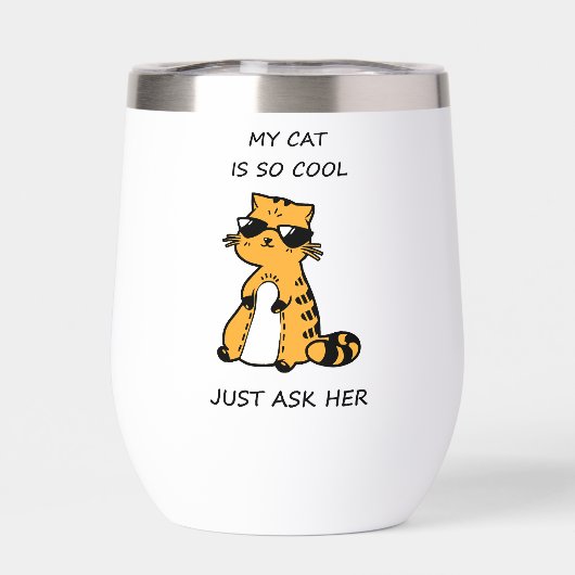 Coole Katze (Rückseite)