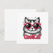 Coole Katze 1 (Vorne/Hinten)