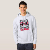 Coole Katze 1 Hoodie (Vorne ganz)