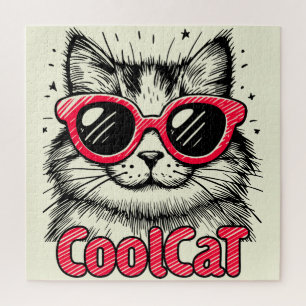 Coole Katze 1 Puzzle