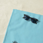 Coole Katze 1 Strandtuch (Beispiel)