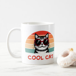 Coole Katze 2 Kaffeetasse