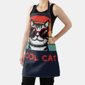 Coole Katze 2 Schürze (InSitu)