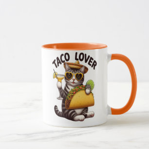 Coole Katze am Dienstag Taco Tasse