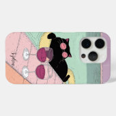 Coole Katze am Pool iPhone/iPad Gehäuse Case-Mate iPhone Hülle (Rückseite (Horizontal))