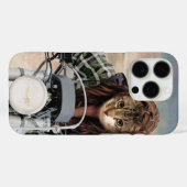 Coole Katze Case-Mate iPhone Hülle (Rückseite (Horizontal))