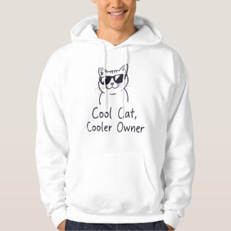 Coole Katze, Coolerer Eigentümer: Trendy T - Shirt