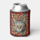 Coole Katze Dosenkühler (Kanne Vorderseite)