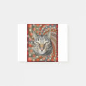 Coole Katze - DU KANNST Deinen Geschenk! Post-it Klebezettel (Vorderseite)