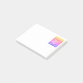 Coole Katze - DU KANNST Deinen Geschenk! Post-it Klebezettel (angewinkelt)