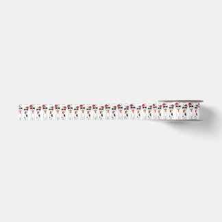Coole Katze Frohe Weihnachten Satinband