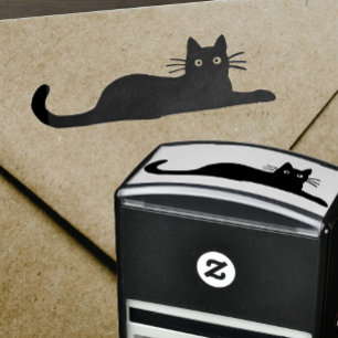 Coole Katze für Haustiere, die sich selbstsüchti Permastempel