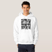 Coole Katze Hoodie (Vorne ganz)