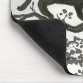 Coole Katze im Baum Mousepad (Ecke)
