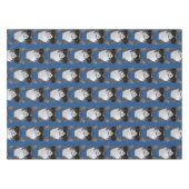 Coole Katze in der Stadt Tischdecke (Vorderseite (Horizontal))