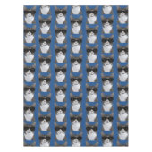 Coole Katze in der Stadt Tischdecke (Vorderseite)