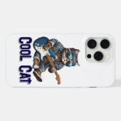 Coole Katze iPhone Hülle (Rückseite (Horizontal))