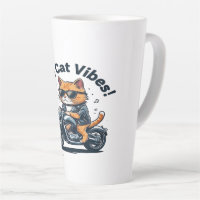 Coole Katze Latte Tasse
