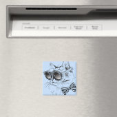 Coole Katze Magnet (In Situ (Geschirrspüler))