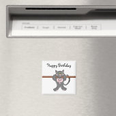 Coole Katze Magnet (In Situ (Geschirrspüler))