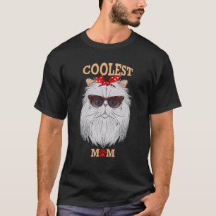 Coole Katze Mama I Persische Katze Mama I Persisch T-Shirt