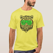 Coole Katze - Männeroberseite T-Shirt (Vorderseite)