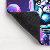 Coole Katze - Maus-Pad Mousepad (Ecke)