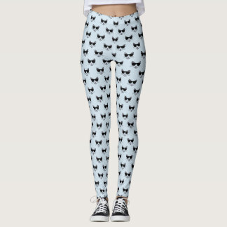 Coole Katze mit Sonnenbrille Leggings