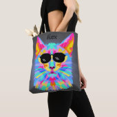 Coole Katze mit Sonnenbrille Totbeutel Tasche (Von Nahem)