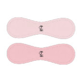 Coole Katze mit zwei Tonen Rosa Baseball (Paneele)