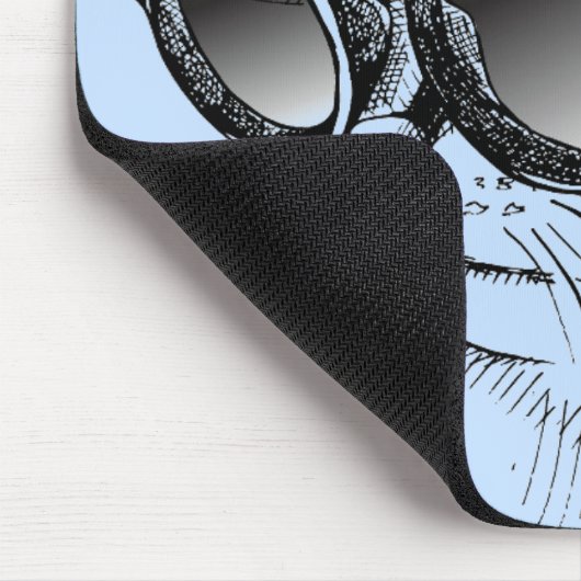 Coole Katze Mousepad (Ecke)