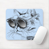 Coole Katze Mousepad (Mit Mouse)
