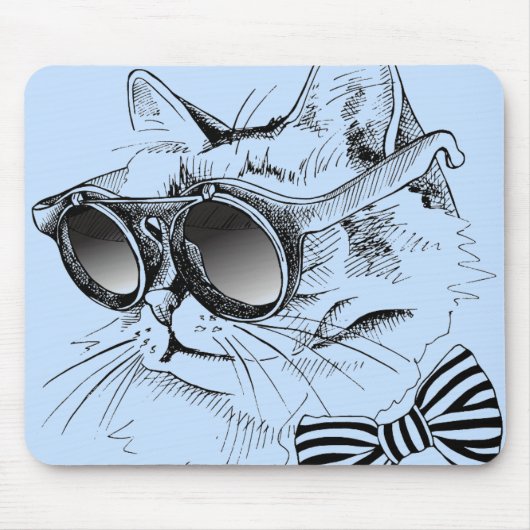 Coole Katze Mousepad (Vorne)