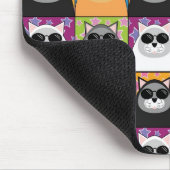 Coole Katze Mousepad (Ecke)