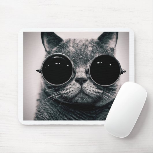 coole Katze! Mousepad (Mit Mouse)