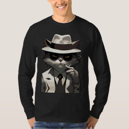 Coole Katze Noir: Suave und mysteriöse Feline T-Shirt