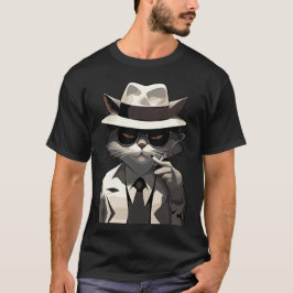 Coole Katze Noir: Suave und mysteriöse Feline T-Shirt
