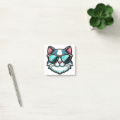 Coole Katze Post-it® Notizen – Stylische Katzen-No (Büro)