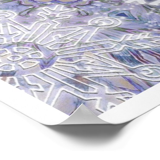 Coole Katze Poster (Ecke)