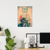 Coole Katze Poster (Heimbüro)