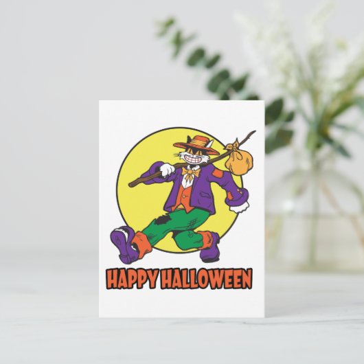 Coole Katze! Postkarte (Stehend Vorderseite)